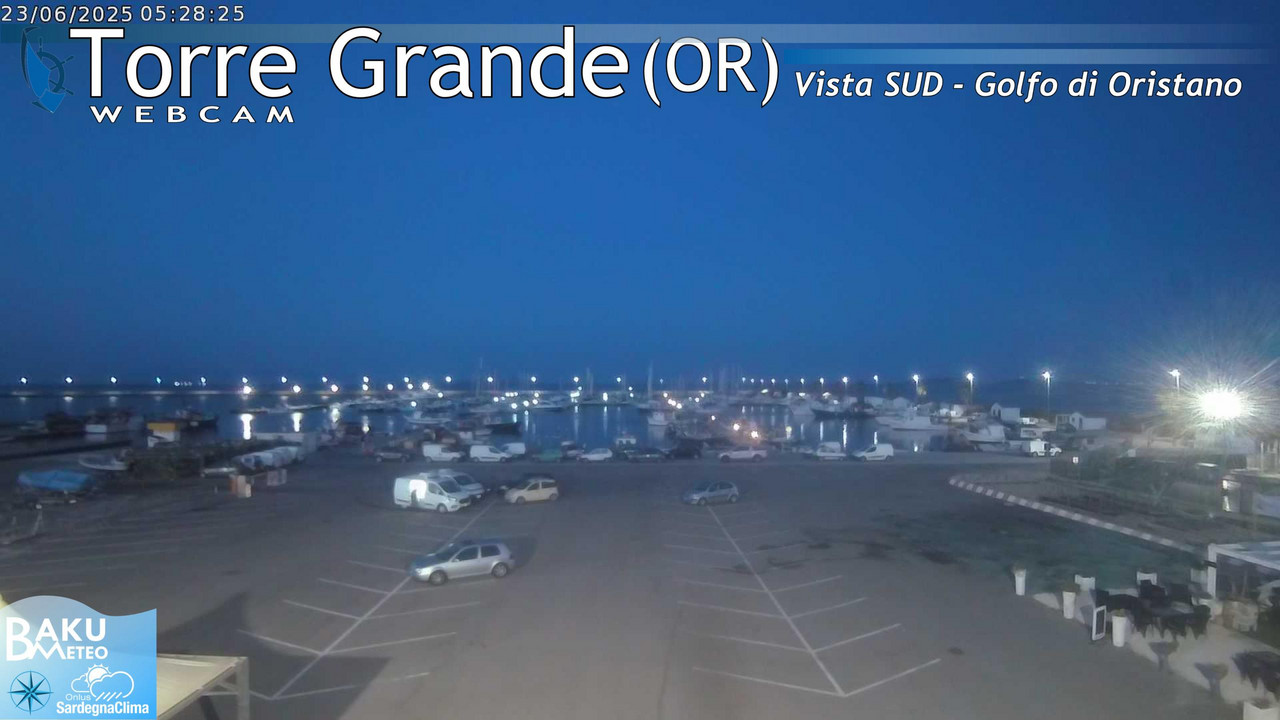 time-lapse frame, Torre Grande webcam