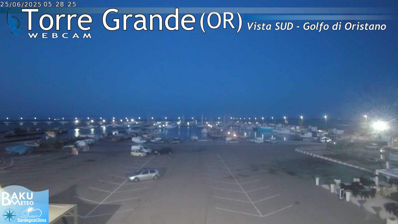 time-lapse frame, Torre Grande webcam