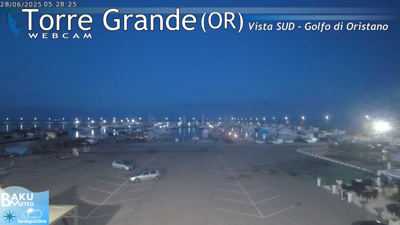 time-lapse frame, Torre Grande webcam
