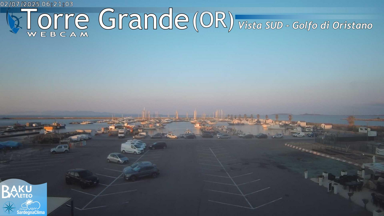 time-lapse frame, Torre Grande webcam