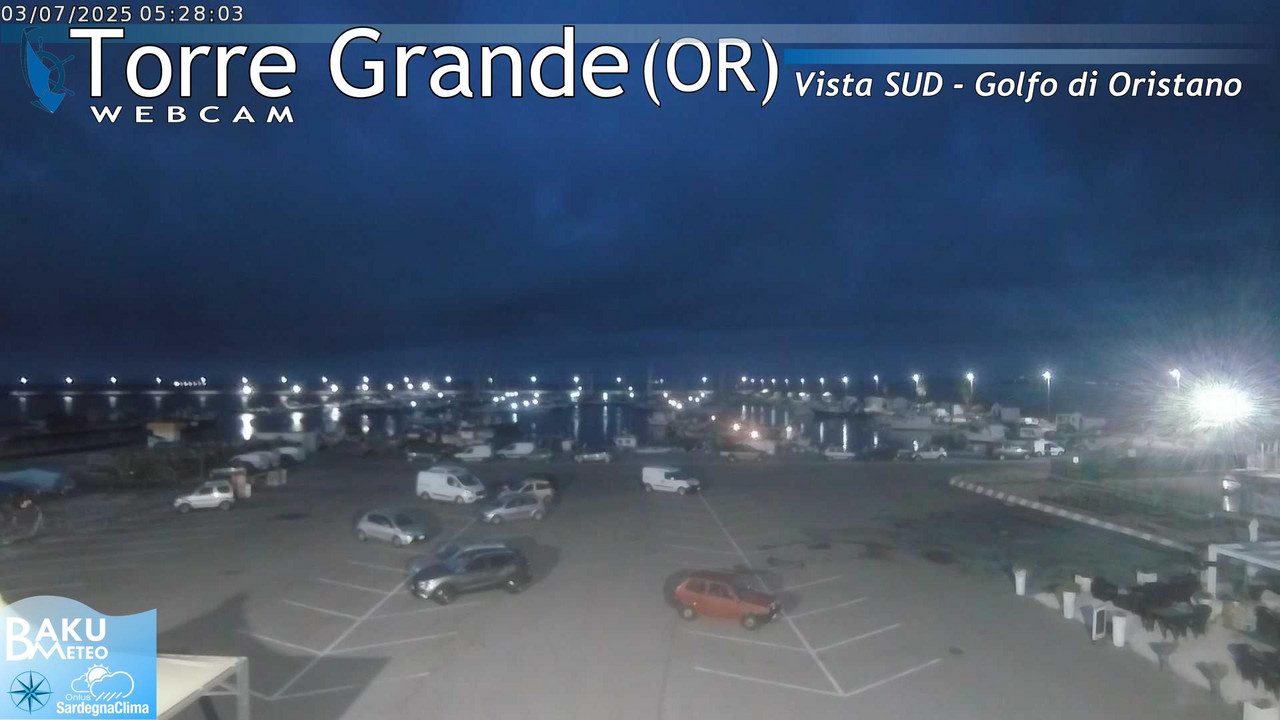 time-lapse frame, Torre Grande webcam