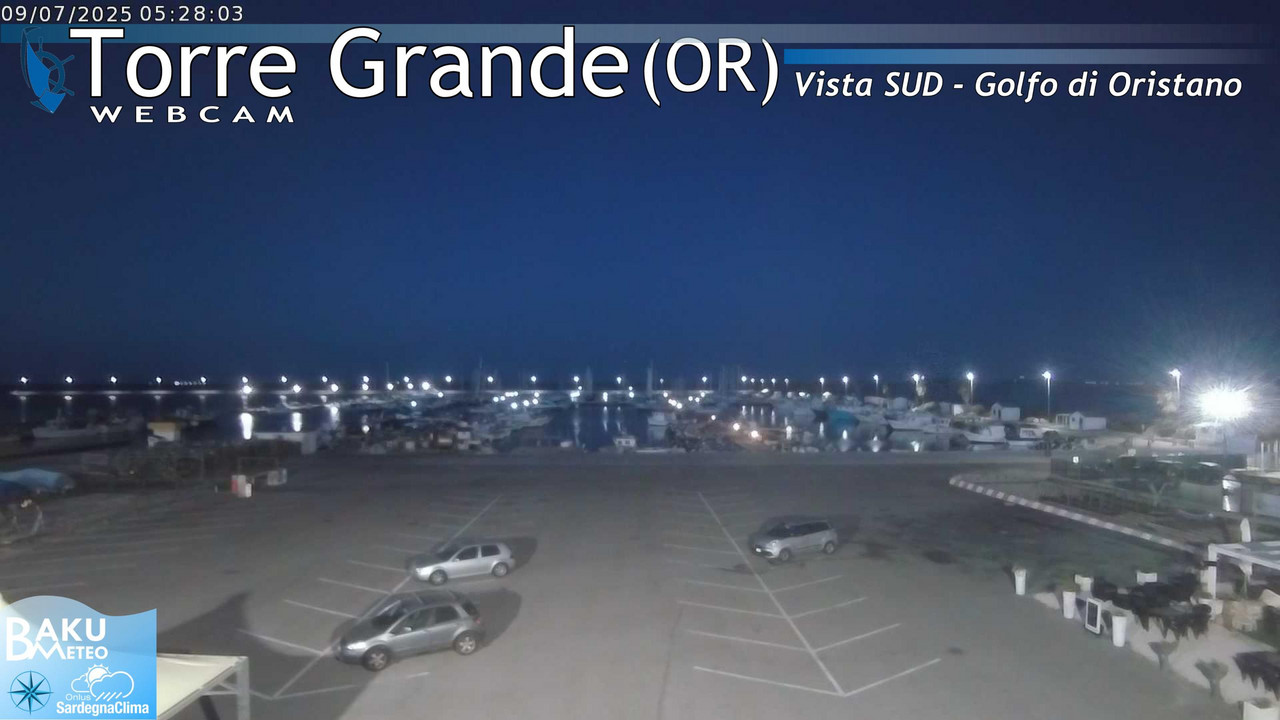 time-lapse frame, Torre Grande webcam