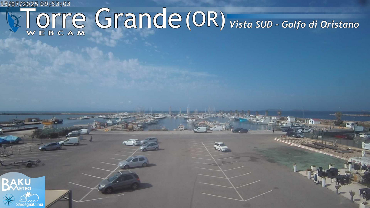 time-lapse frame, Torre Grande webcam