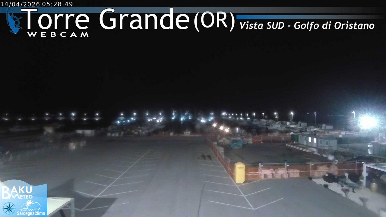 time-lapse frame, Torre Grande webcam