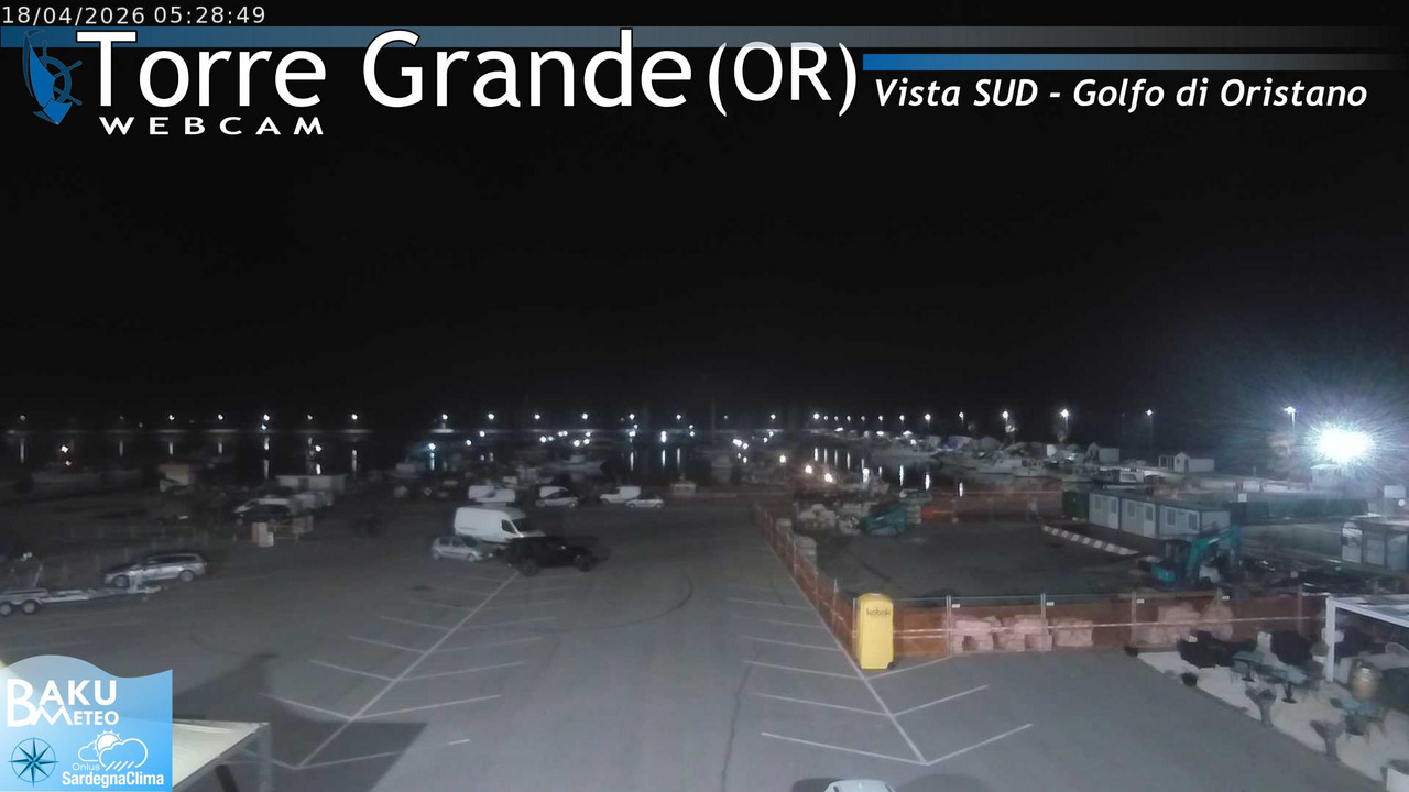 time-lapse frame, Torre Grande webcam