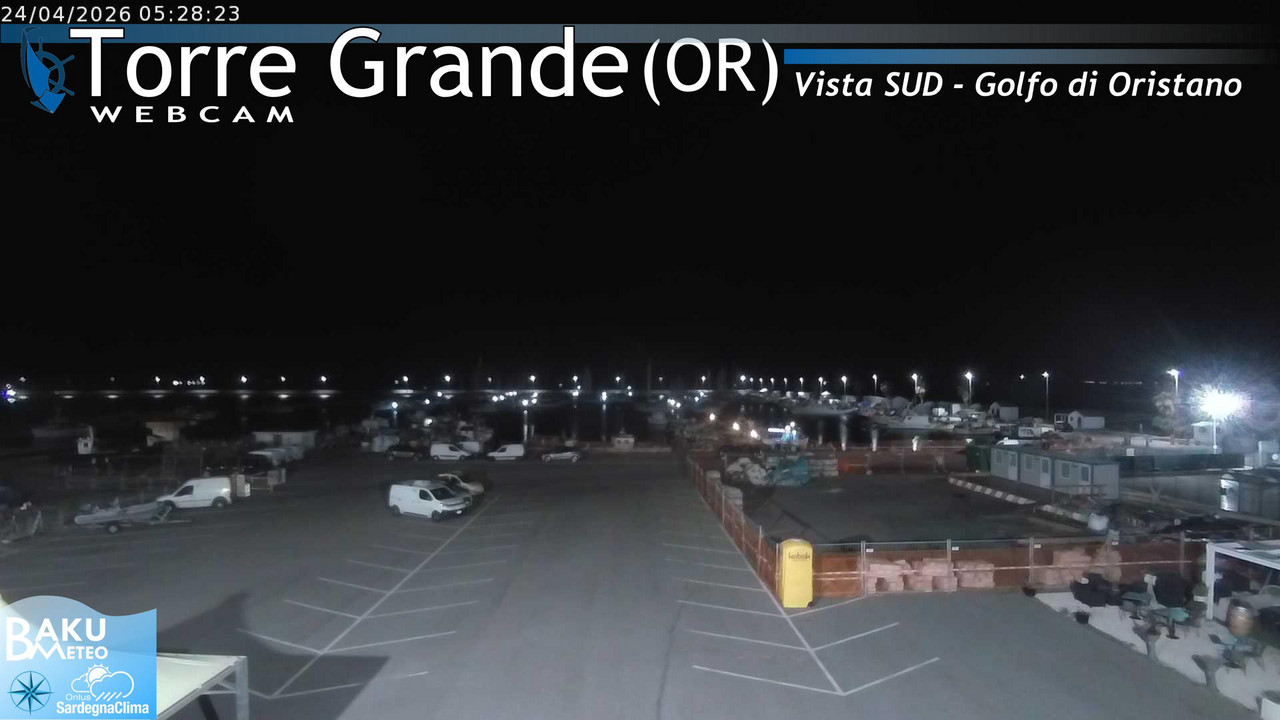 time-lapse frame, Torre Grande webcam