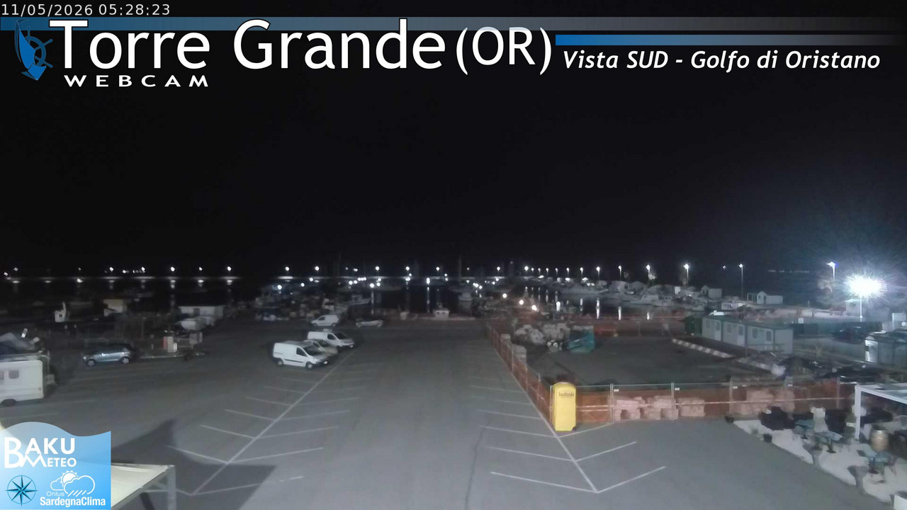 time-lapse frame, Torre Grande webcam