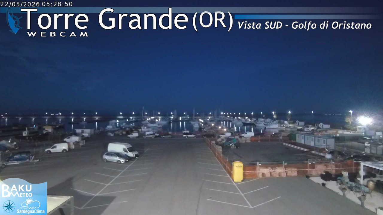 time-lapse frame, Torre Grande webcam
