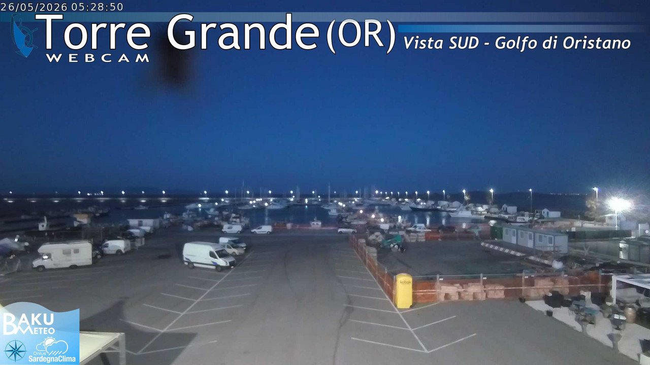time-lapse frame, Torre Grande webcam