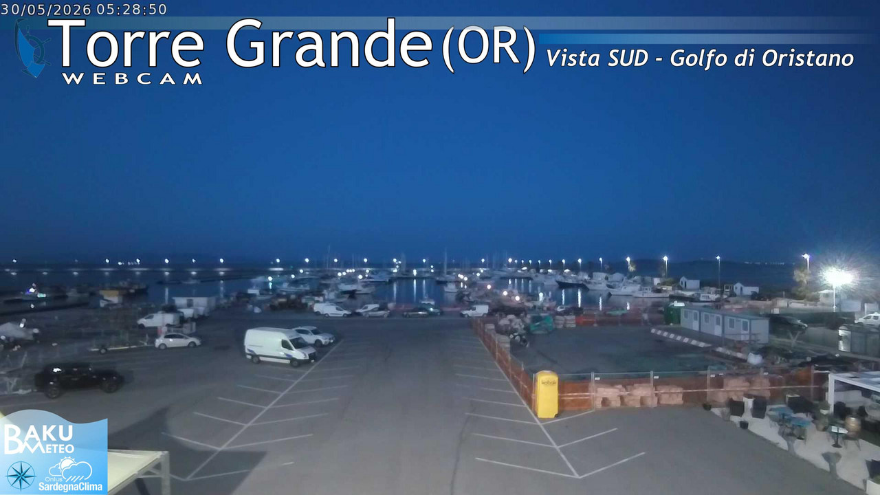 time-lapse frame, Torre Grande webcam