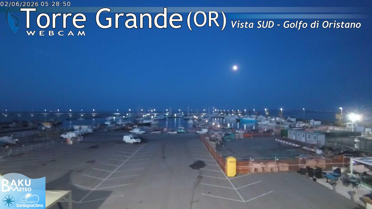 time-lapse frame, Torre Grande webcam