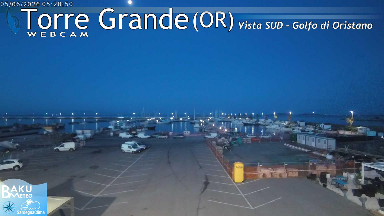 time-lapse frame, Torre Grande webcam