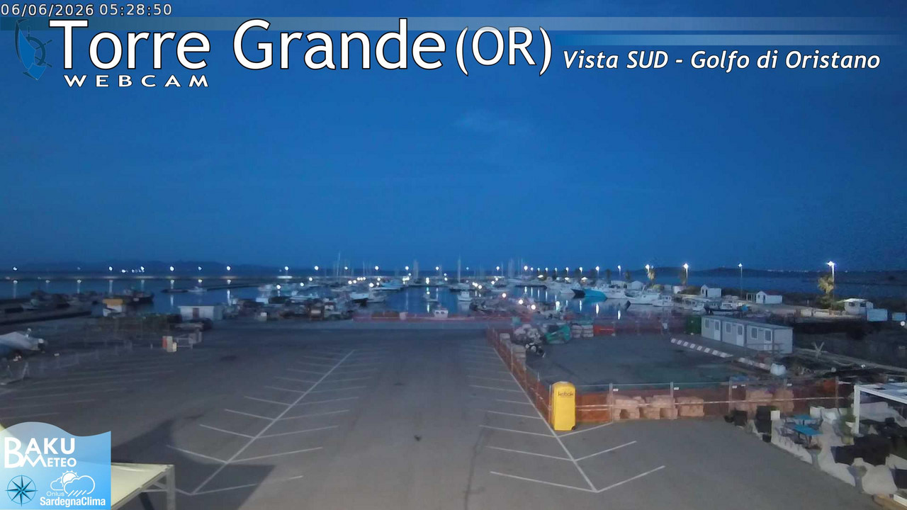 time-lapse frame, Torre Grande webcam
