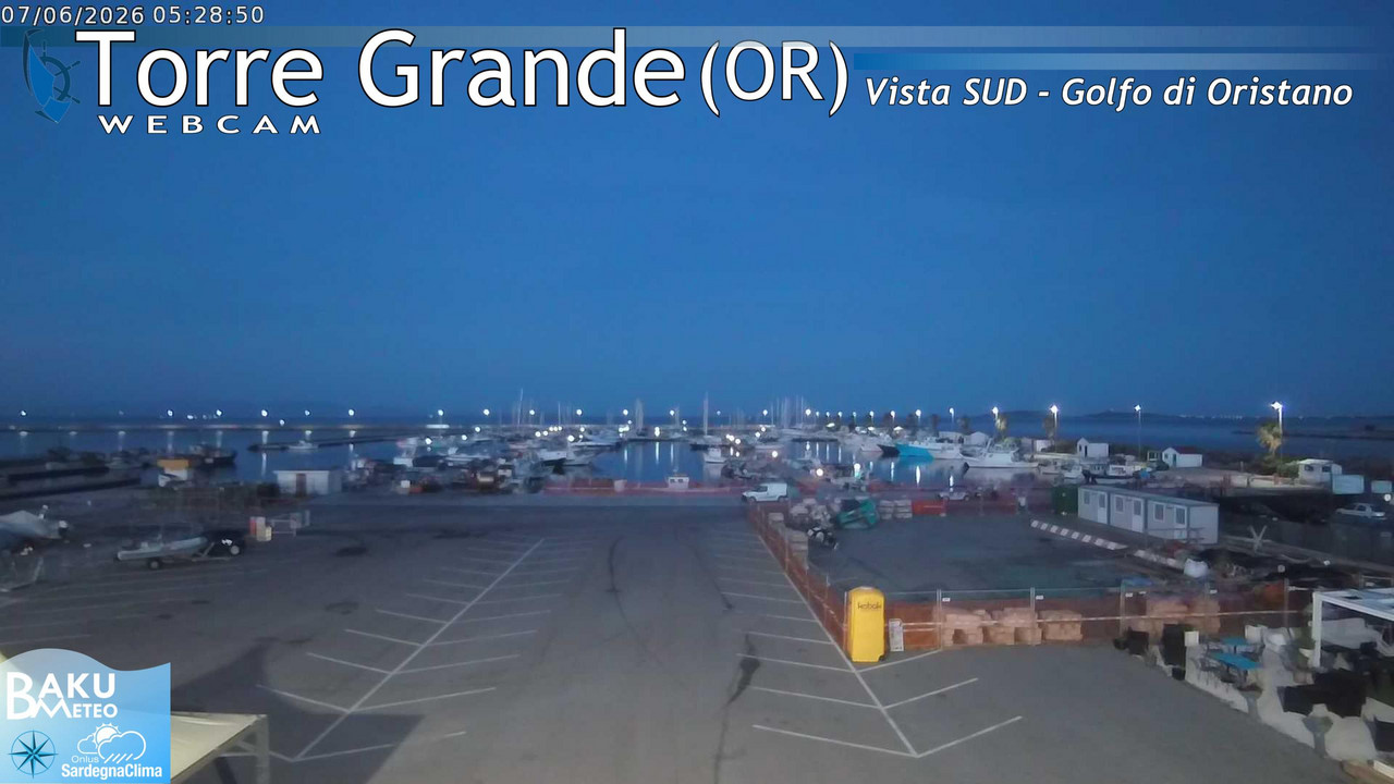 time-lapse frame, Torre Grande webcam