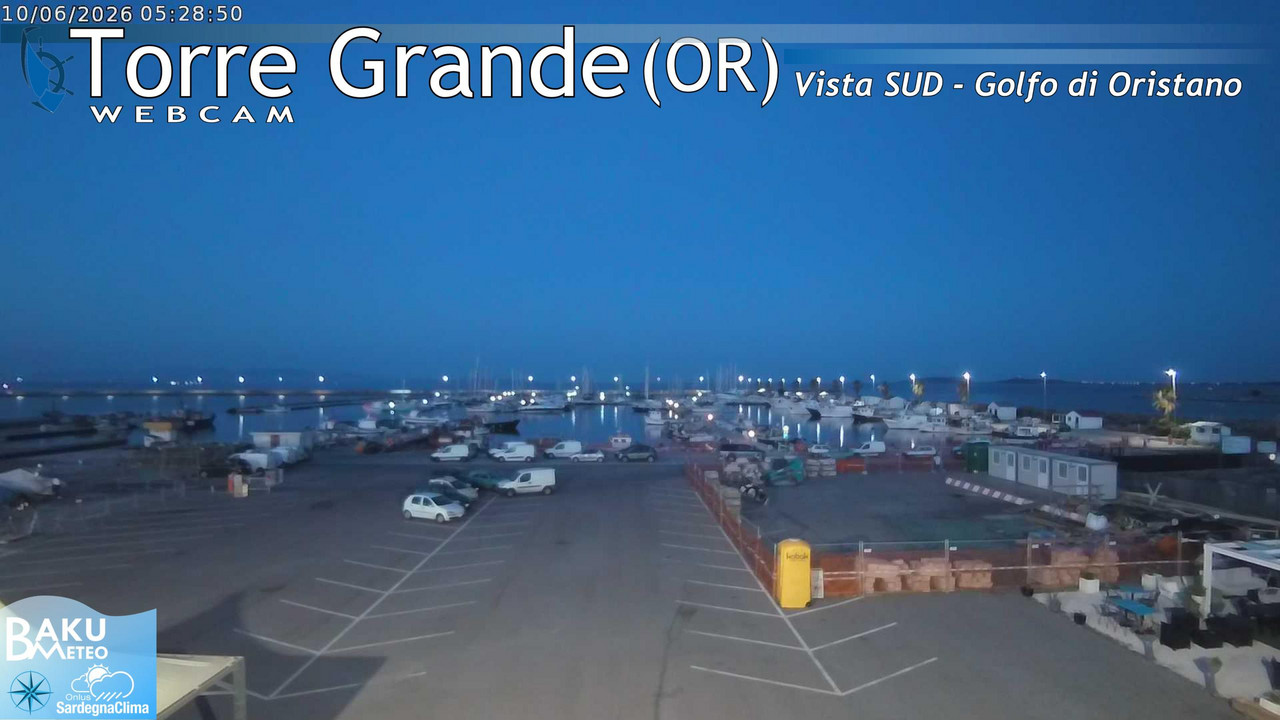 time-lapse frame, Torre Grande webcam