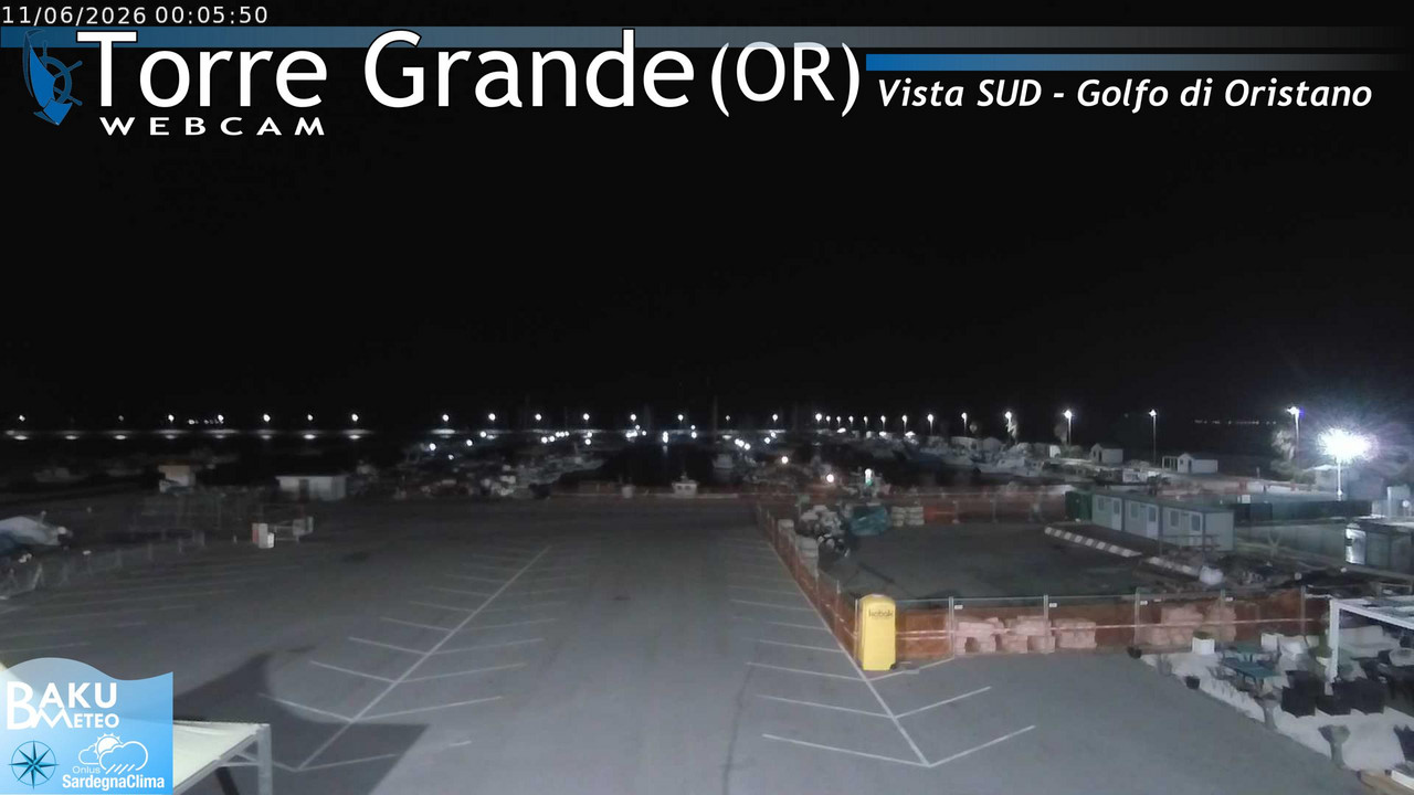 time-lapse frame, Torre Grande webcam