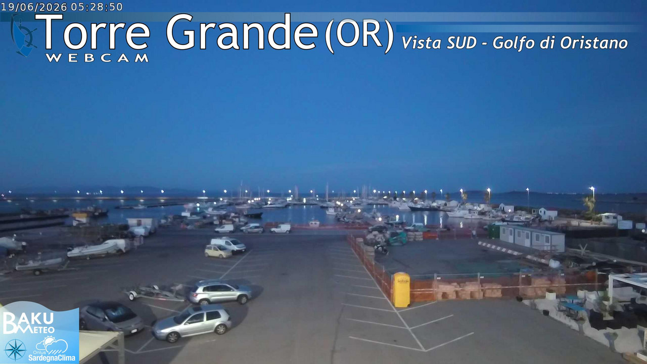 time-lapse frame, Torre Grande webcam