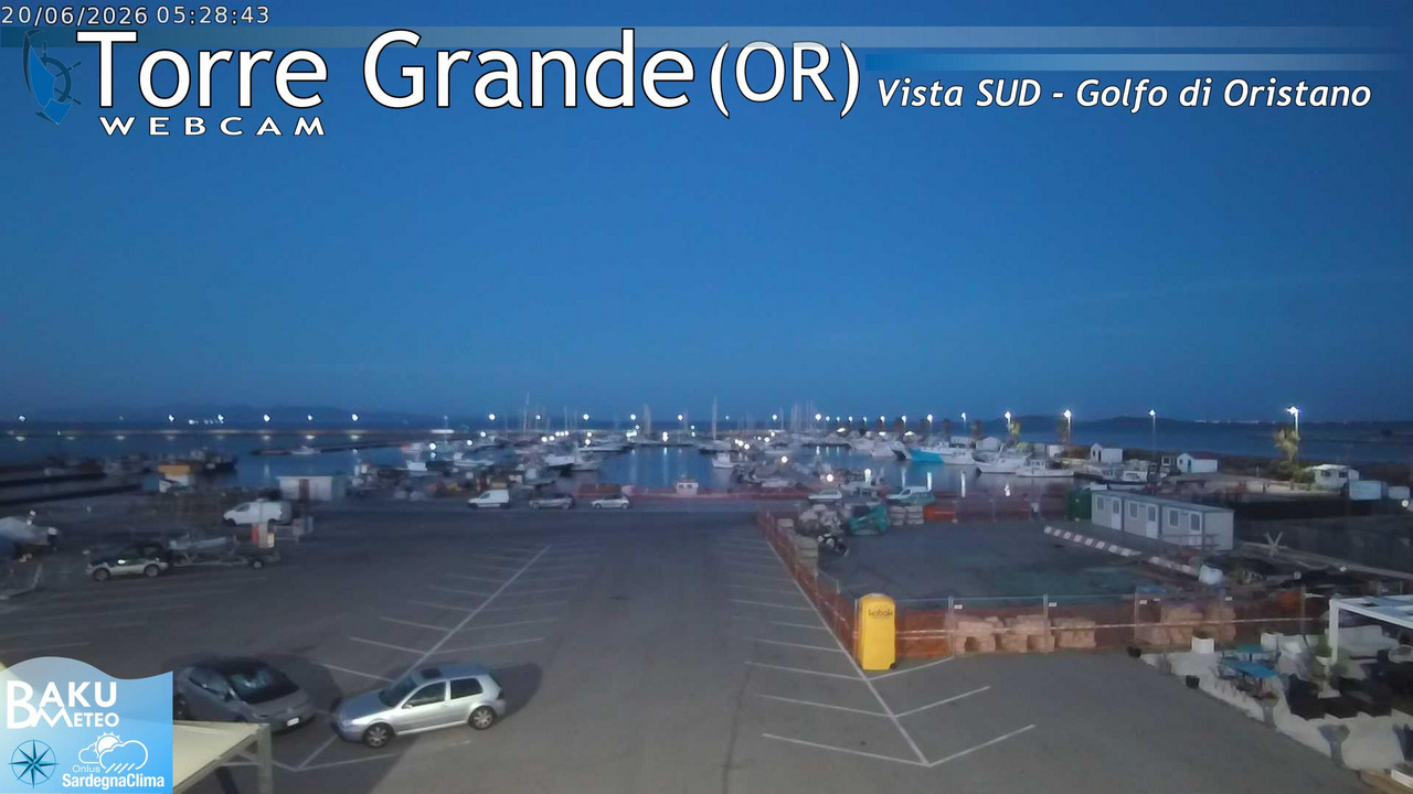 time-lapse frame, Torre Grande webcam