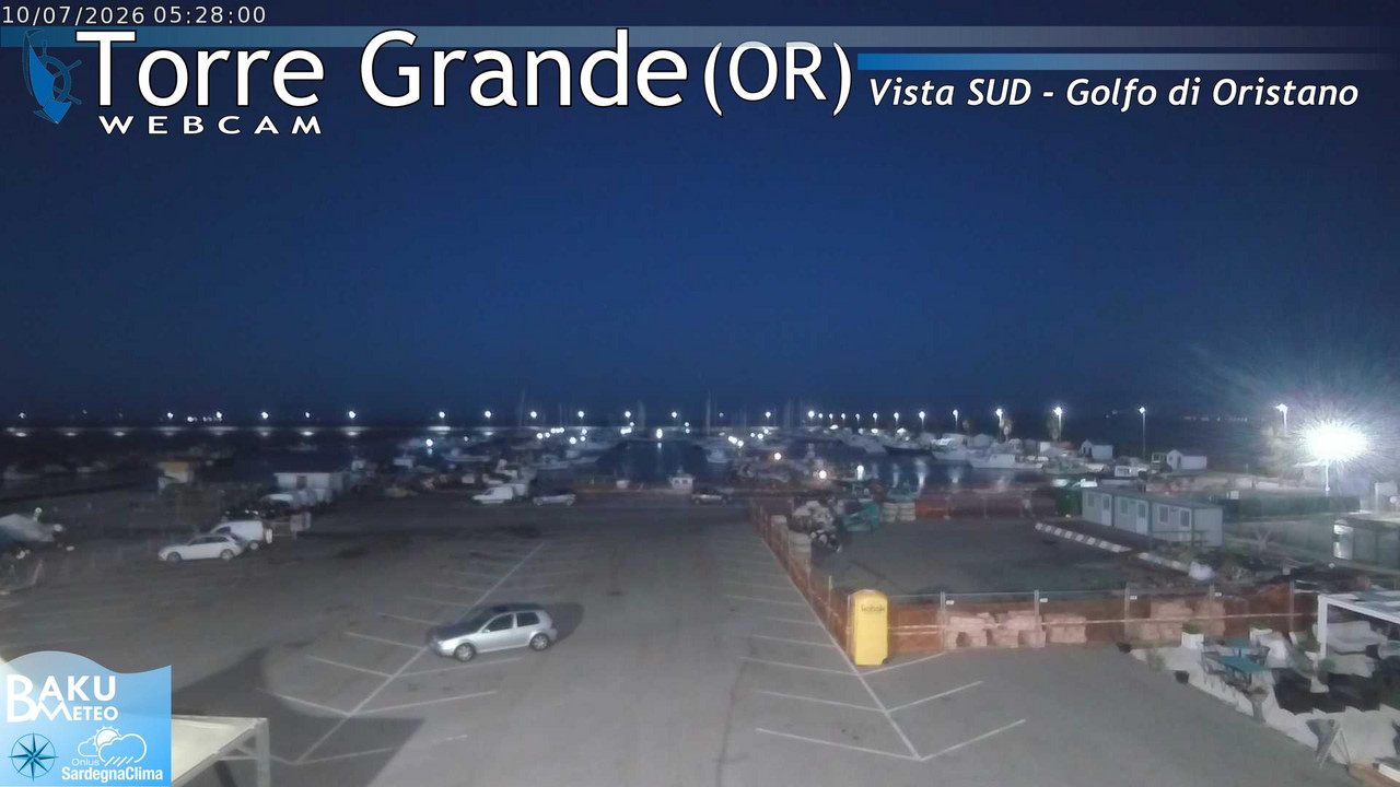 time-lapse frame, Torre Grande webcam
