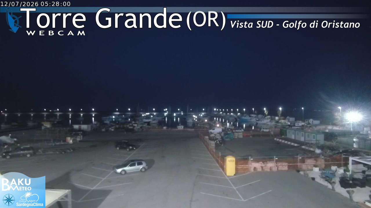 time-lapse frame, Torre Grande webcam