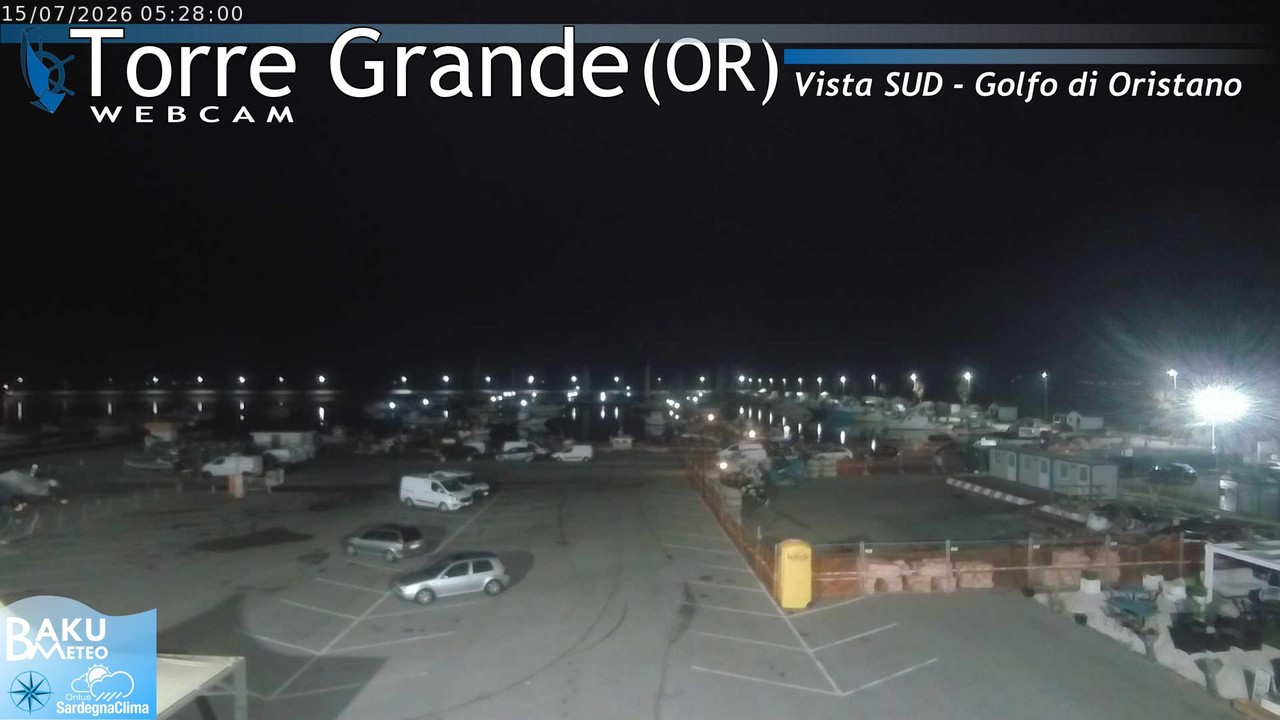 time-lapse frame, Torre Grande webcam