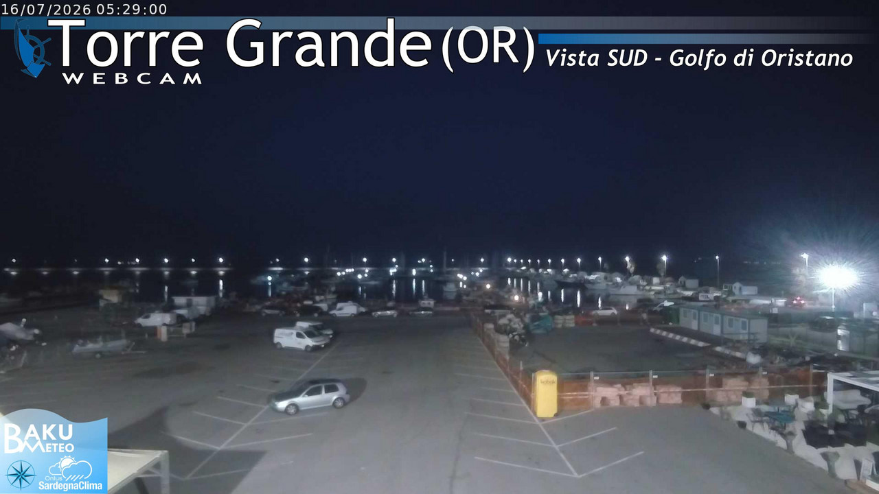 time-lapse frame, Torre Grande webcam