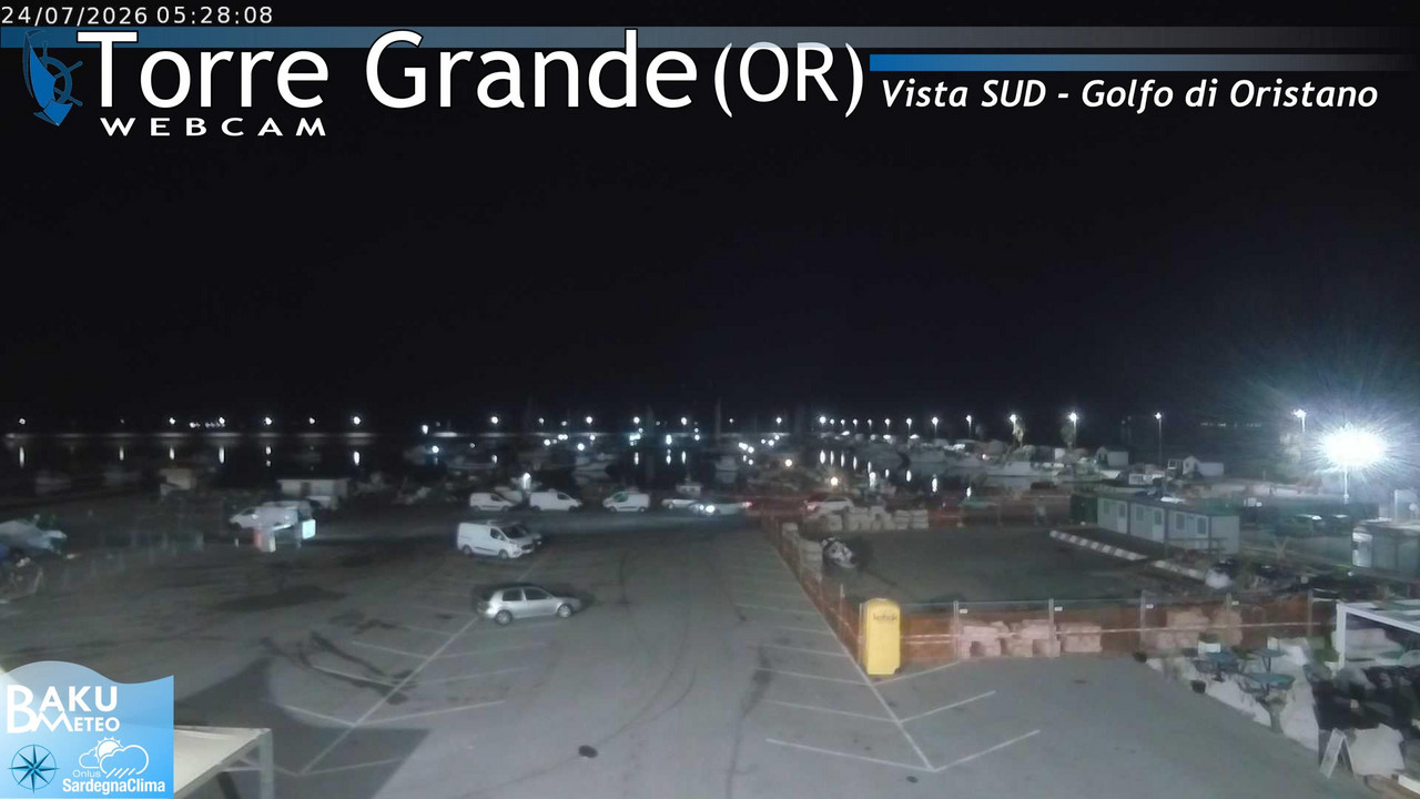 time-lapse frame, Torre Grande webcam