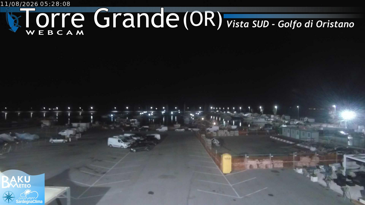 time-lapse frame, Torre Grande webcam