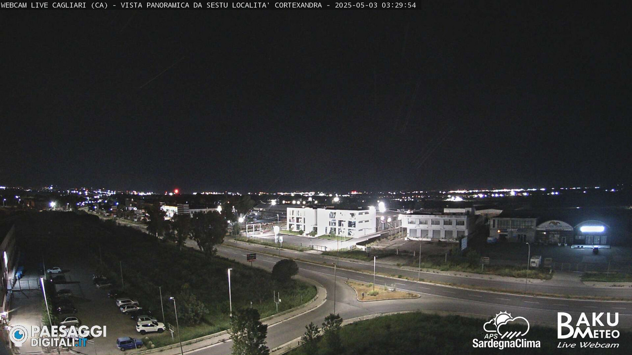 time-lapse frame, Sestu Cortexandra webcam