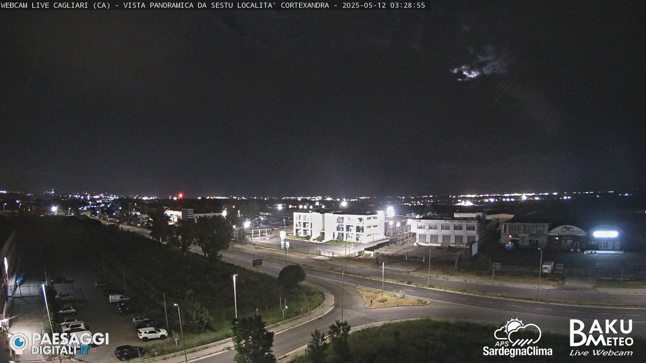 time-lapse frame, Sestu Cortexandra webcam