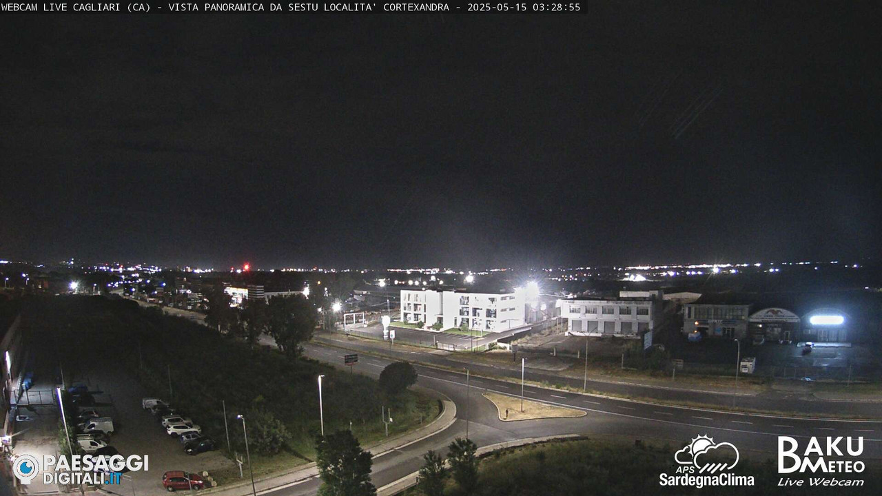time-lapse frame, Sestu Cortexandra webcam