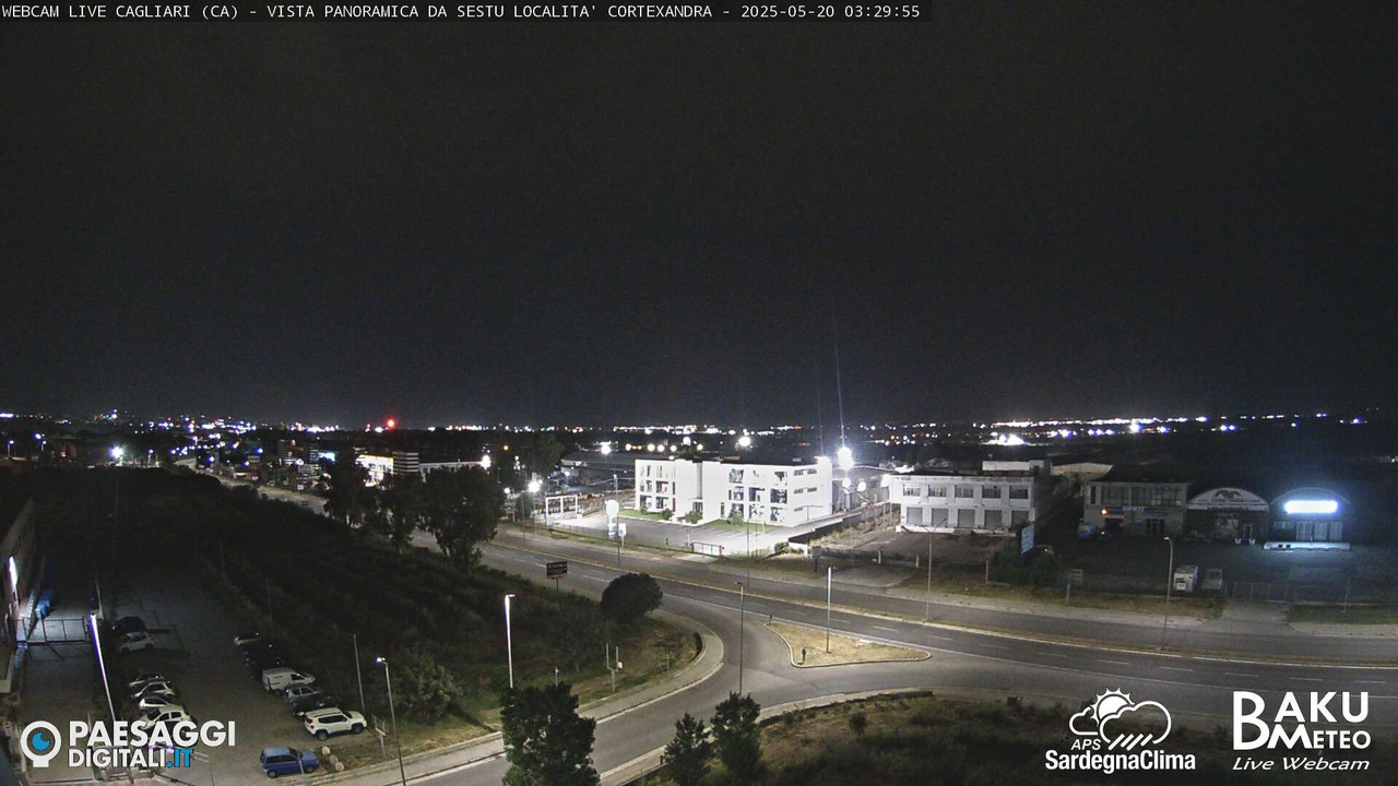 time-lapse frame, Sestu Cortexandra webcam