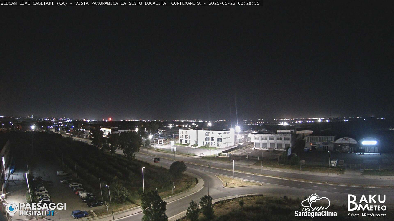 time-lapse frame, Sestu Cortexandra webcam