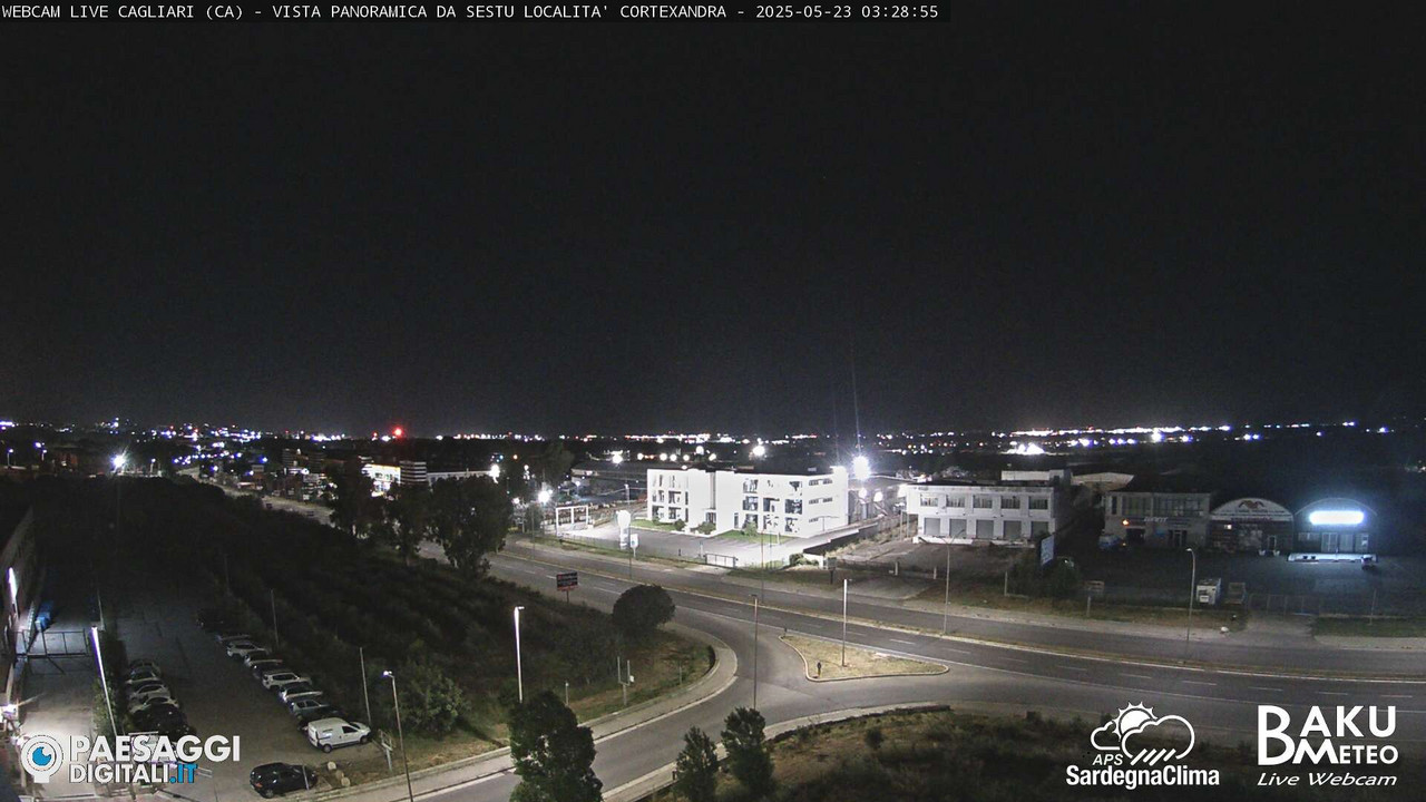 time-lapse frame, Sestu Cortexandra webcam