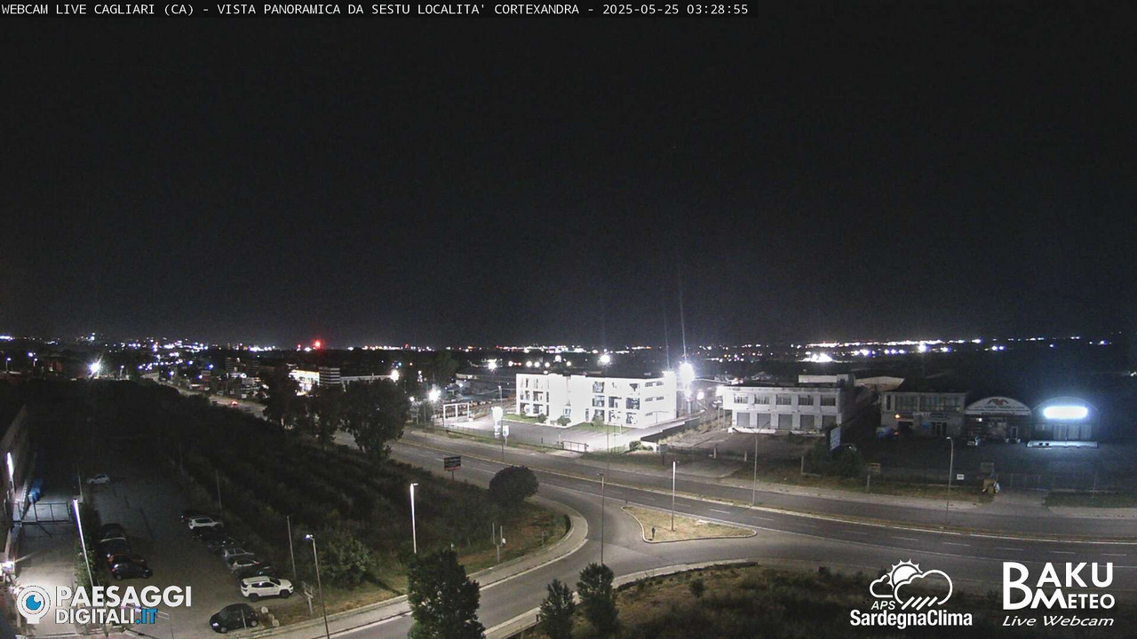 time-lapse frame, Sestu Cortexandra webcam