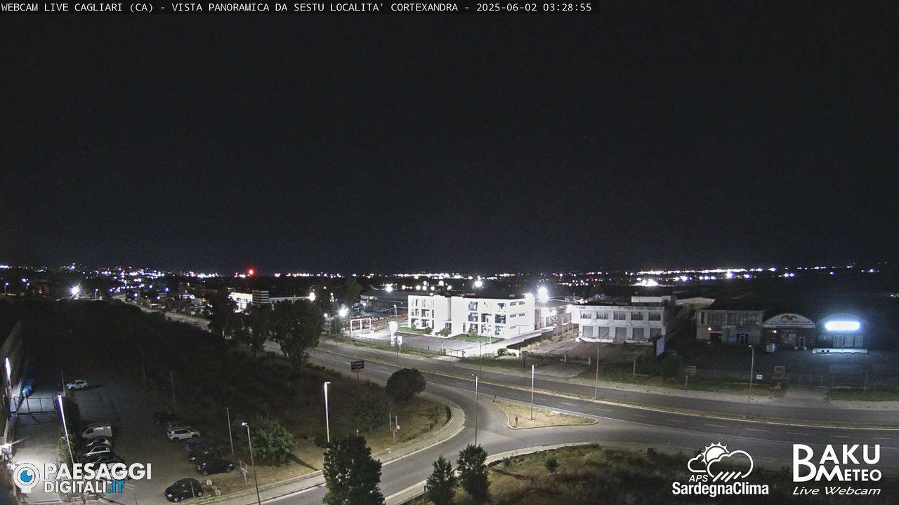 time-lapse frame, Sestu Cortexandra webcam