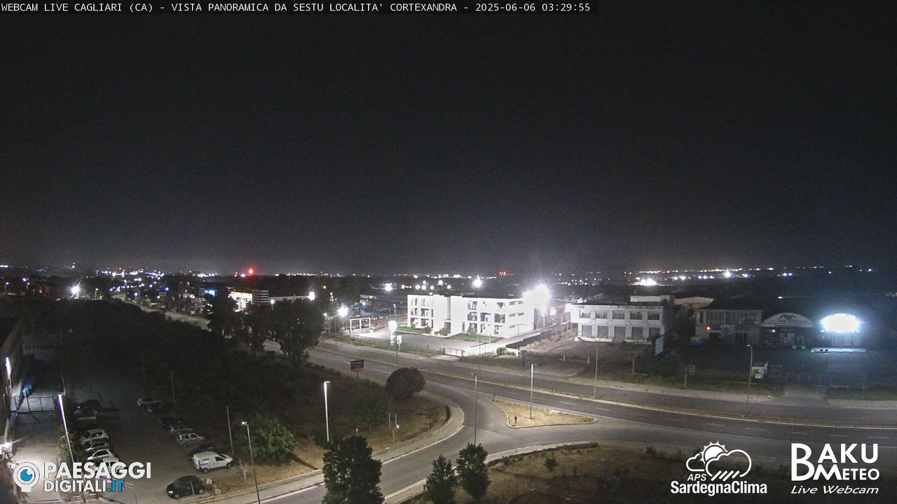 time-lapse frame, Sestu Cortexandra webcam