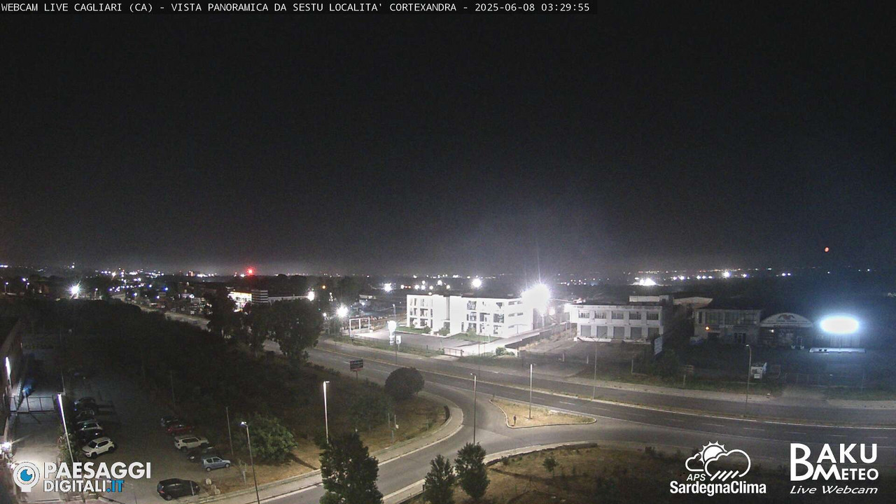 time-lapse frame, Sestu Cortexandra webcam