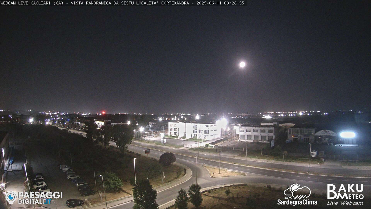 time-lapse frame, Sestu Cortexandra webcam