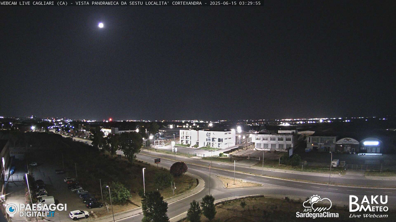 time-lapse frame, Sestu Cortexandra webcam