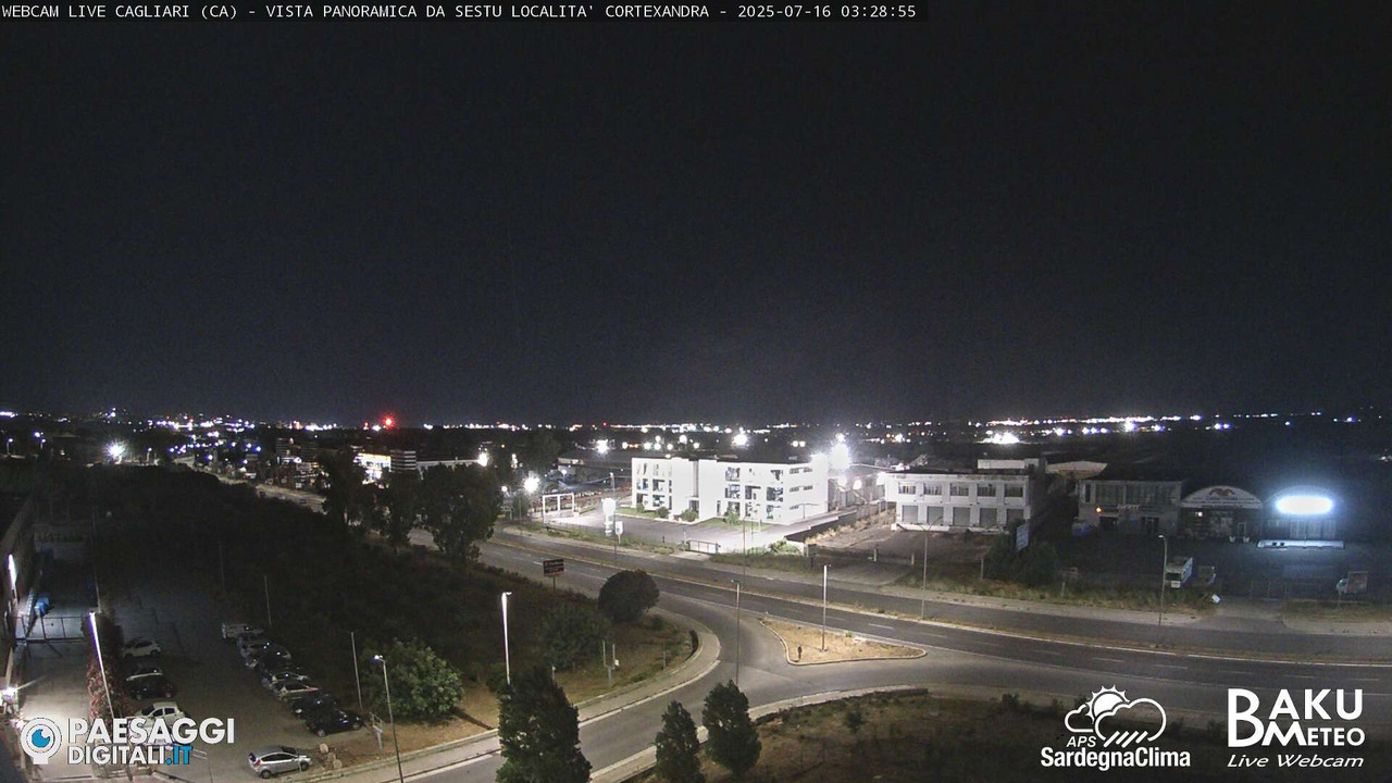 time-lapse frame, Sestu Cortexandra webcam