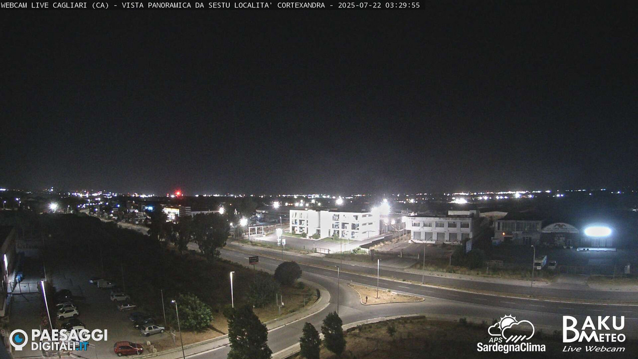time-lapse frame, Sestu Cortexandra webcam