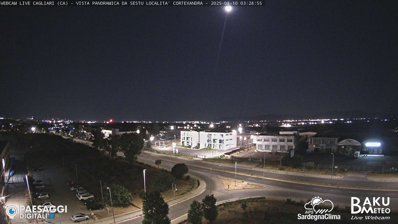 time-lapse frame, Sestu Cortexandra webcam