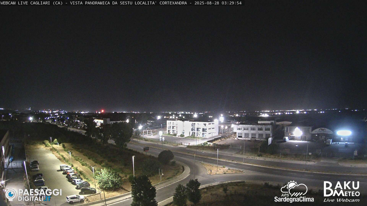 time-lapse frame, Sestu Cortexandra webcam