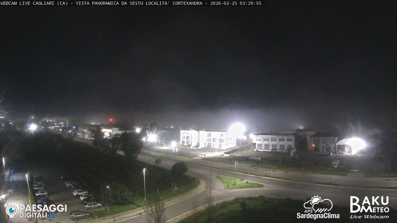 time-lapse frame, Sestu Cortexandra webcam