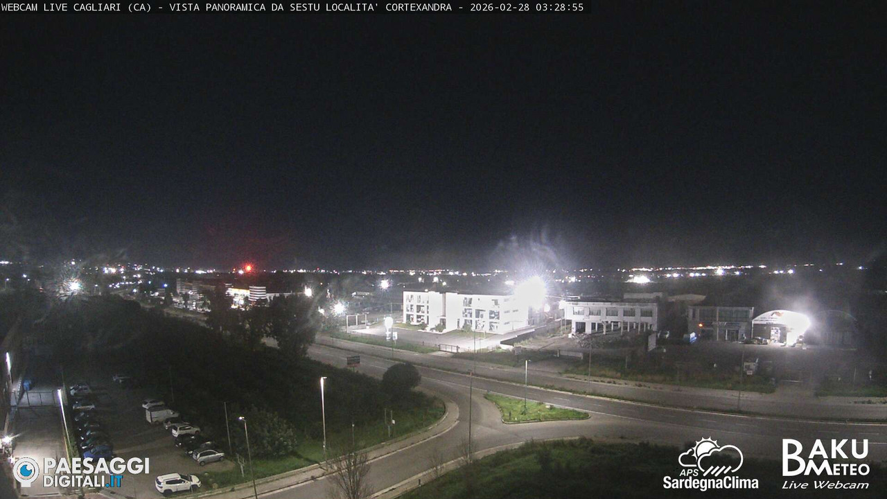 time-lapse frame, Sestu Cortexandra webcam