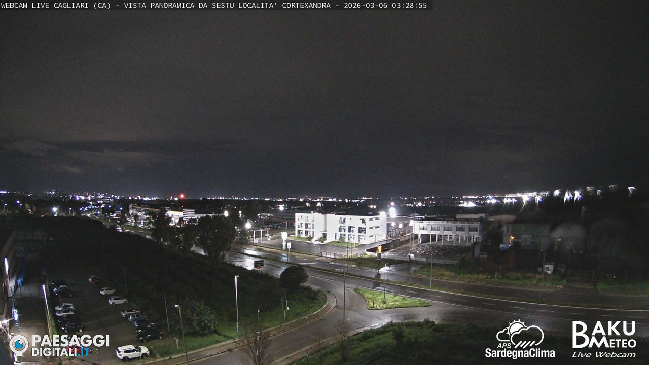 time-lapse frame, Sestu Cortexandra webcam