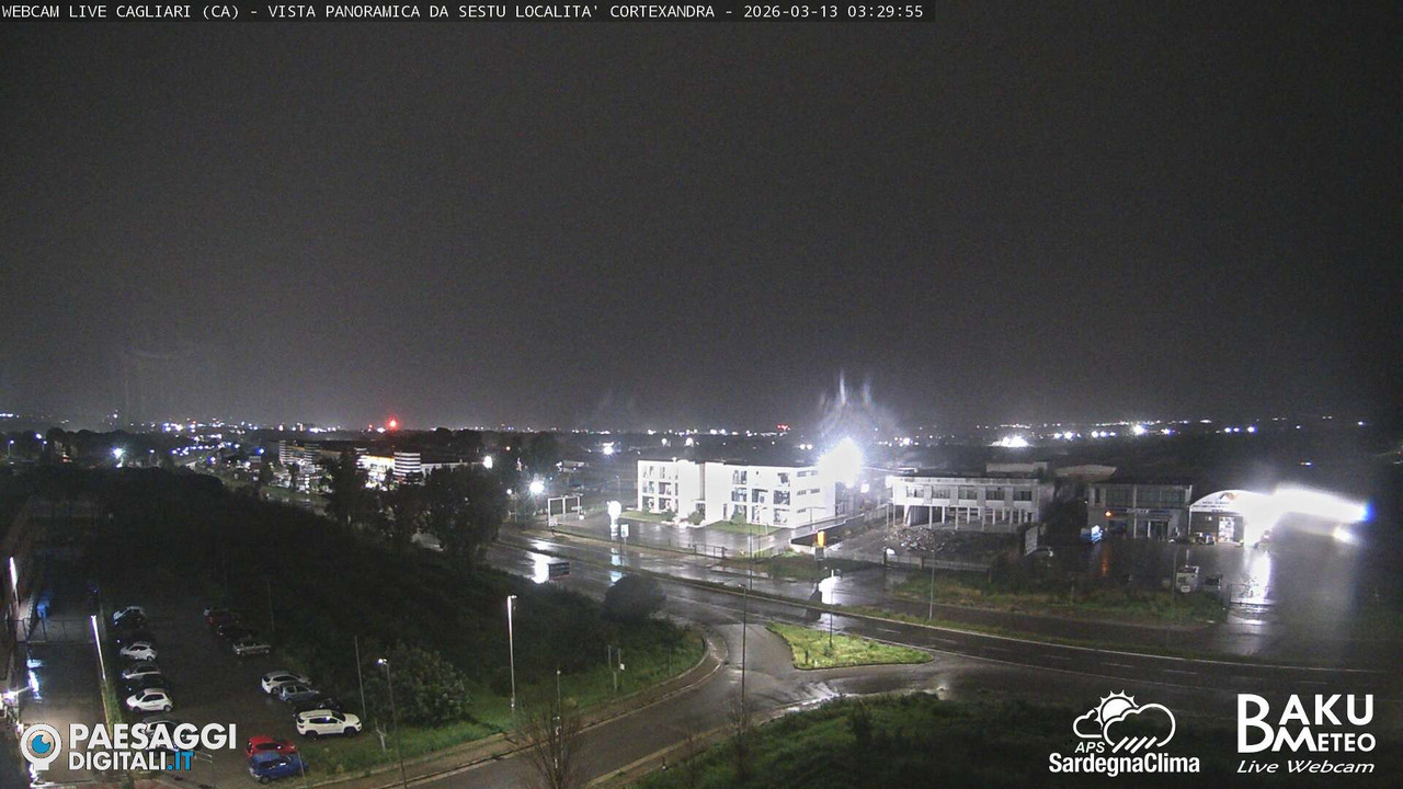 time-lapse frame, Sestu Cortexandra webcam