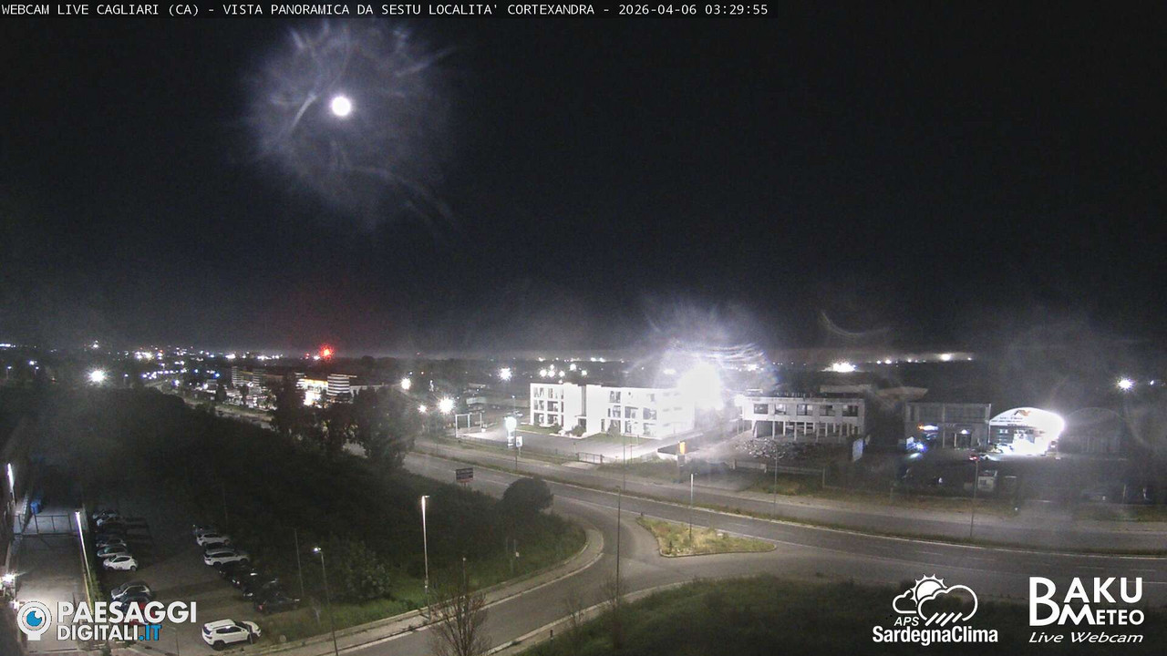 time-lapse frame, Sestu Cortexandra webcam