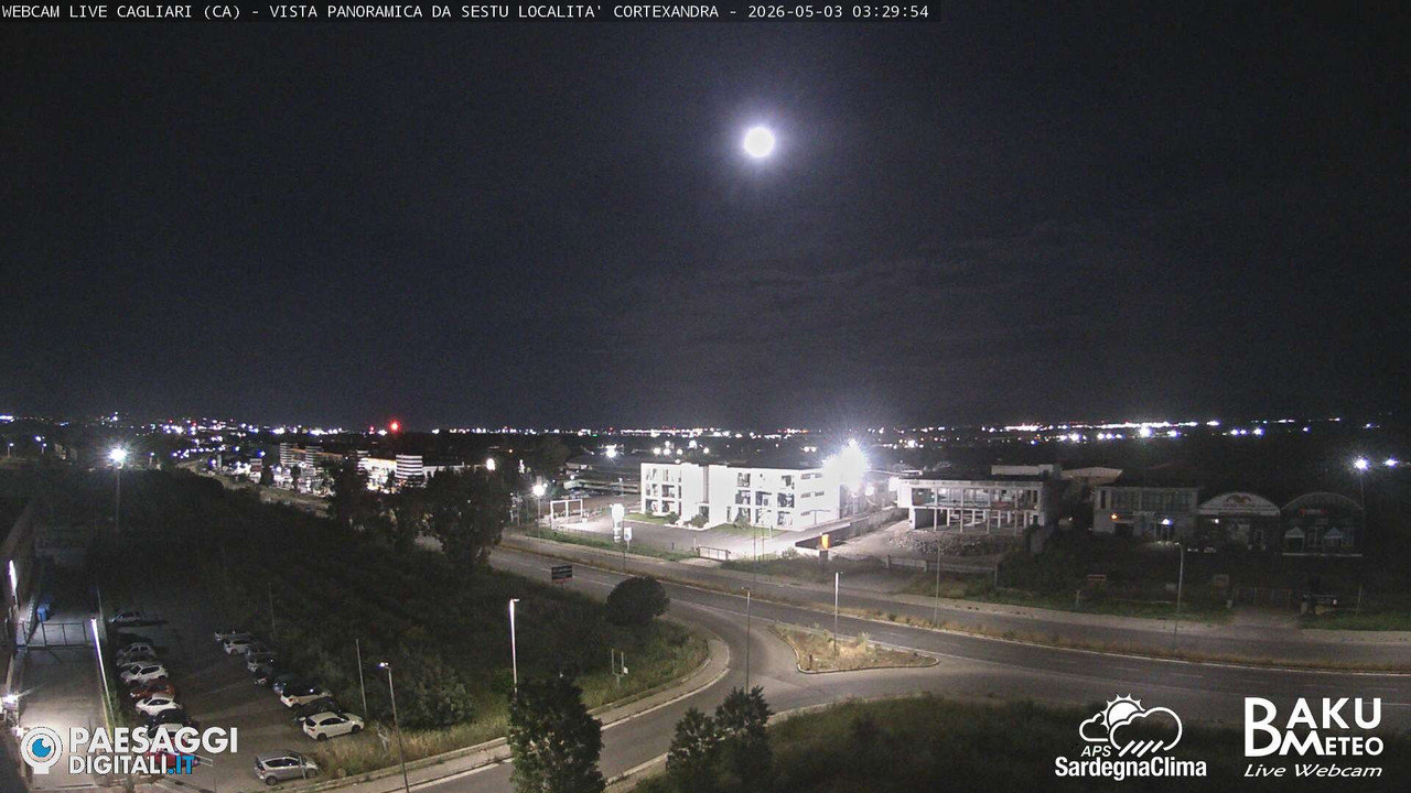 time-lapse frame, Sestu Cortexandra webcam
